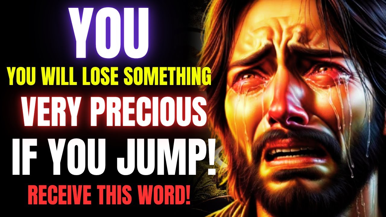 JESUS ​​SAYS - DON'T IGNORE: DIVINE MESSAGE TO TRANSFORM YOUR LIFE TODAY! MESSAGE FROM GOD!