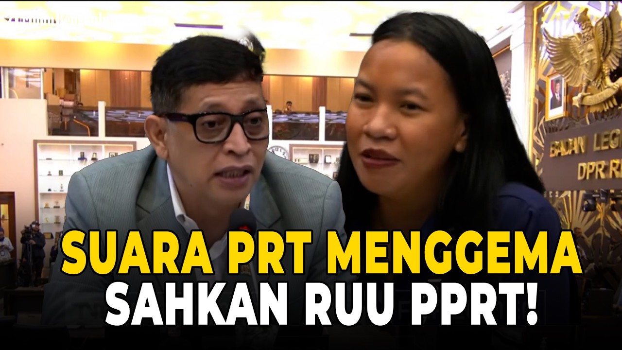 Suara PRT Menggema di DPR: Upah Minim & Kerja 12 Jam, RUU PPRT Segera Disahkan