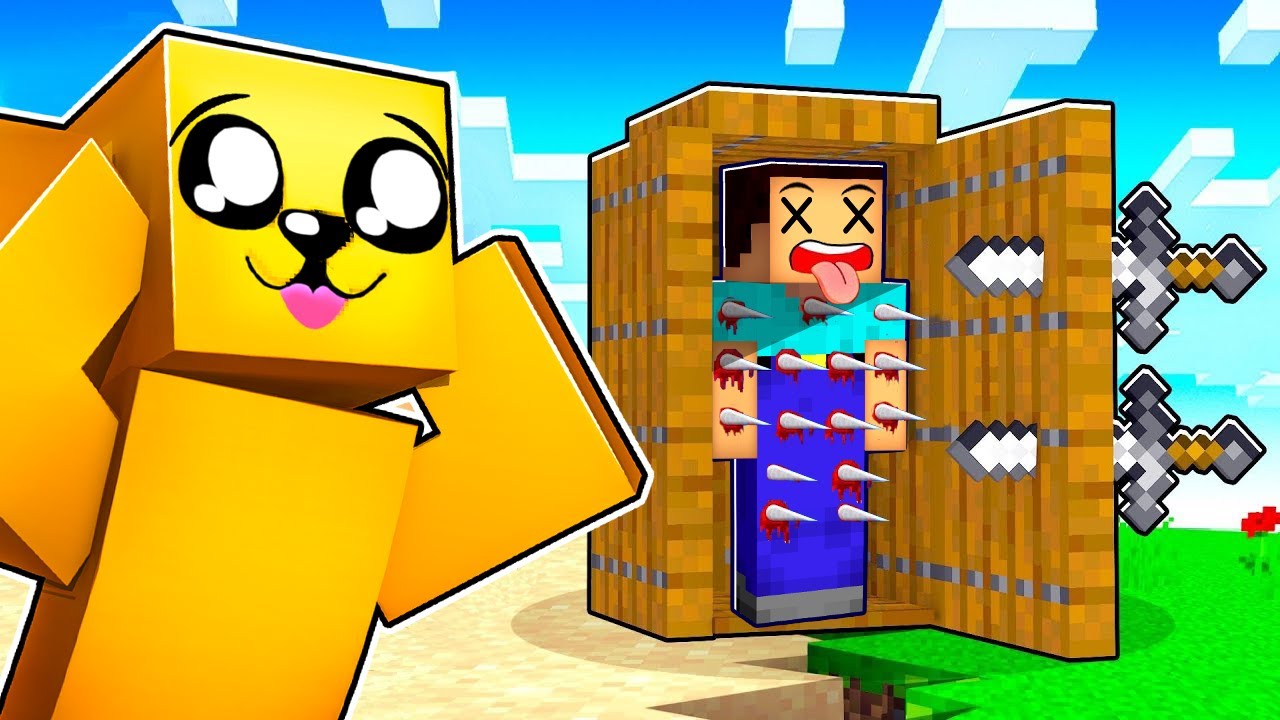 NEJ&Scaron;&Iacute;LENĚJ&Scaron;&Iacute; PASTI NA VA&Scaron;E KAMAR&Aacute;DY v MINECRAFTU 😂