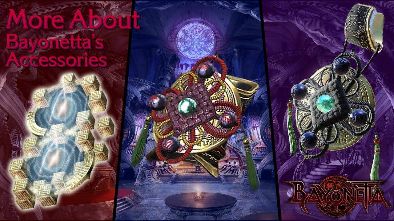 Подробнее об аксессуарах Bayonetta