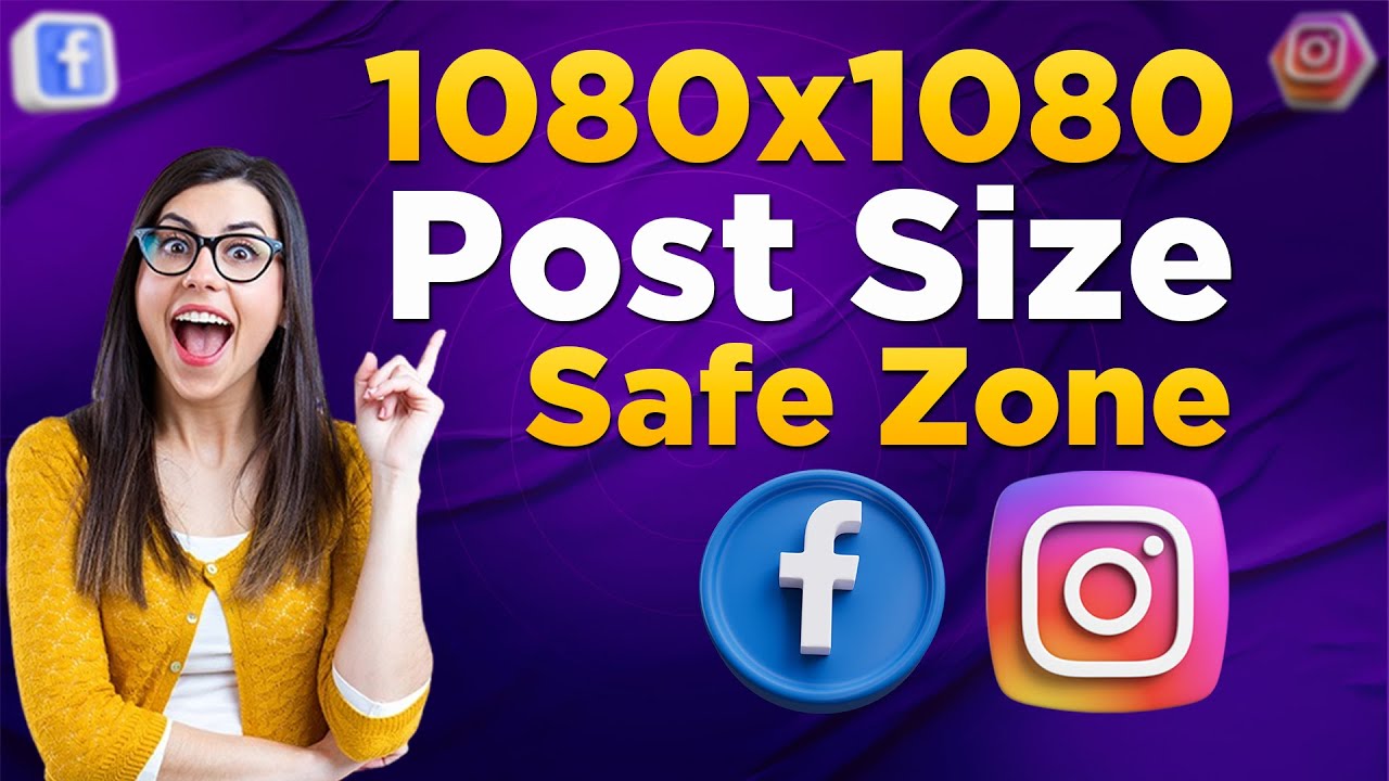 Adobe Illustrator Facebook & Instagram Post Size | Guideline & Safe Zone | Beginner Tutorial