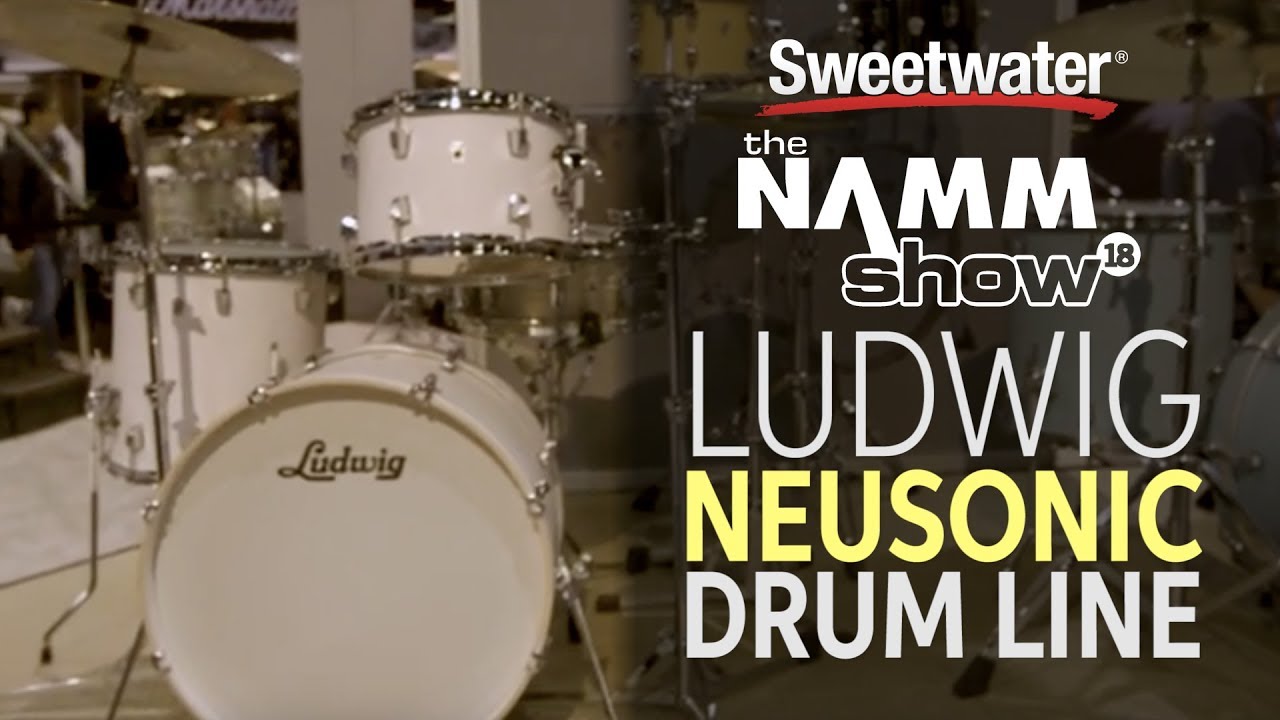 Ludwig Neusonic Drum Series at Winter NAMM 2018