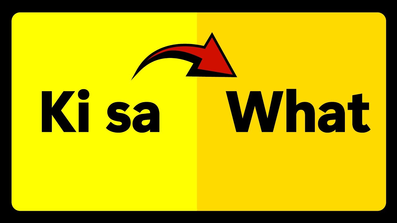 How to Say Question Words in Haitian Creole