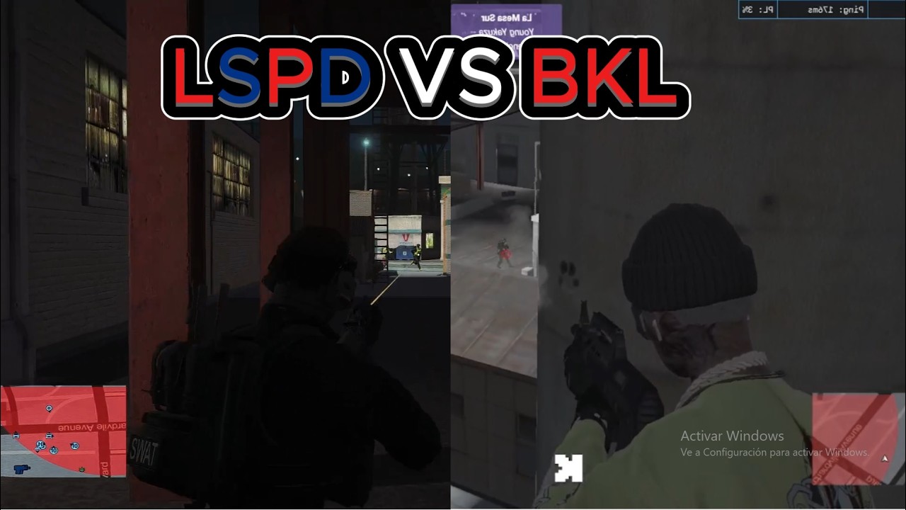 BLACKLIST ROBA EL BANCO CENTRAL | BKL VS LSPD | DOVUX LIFE