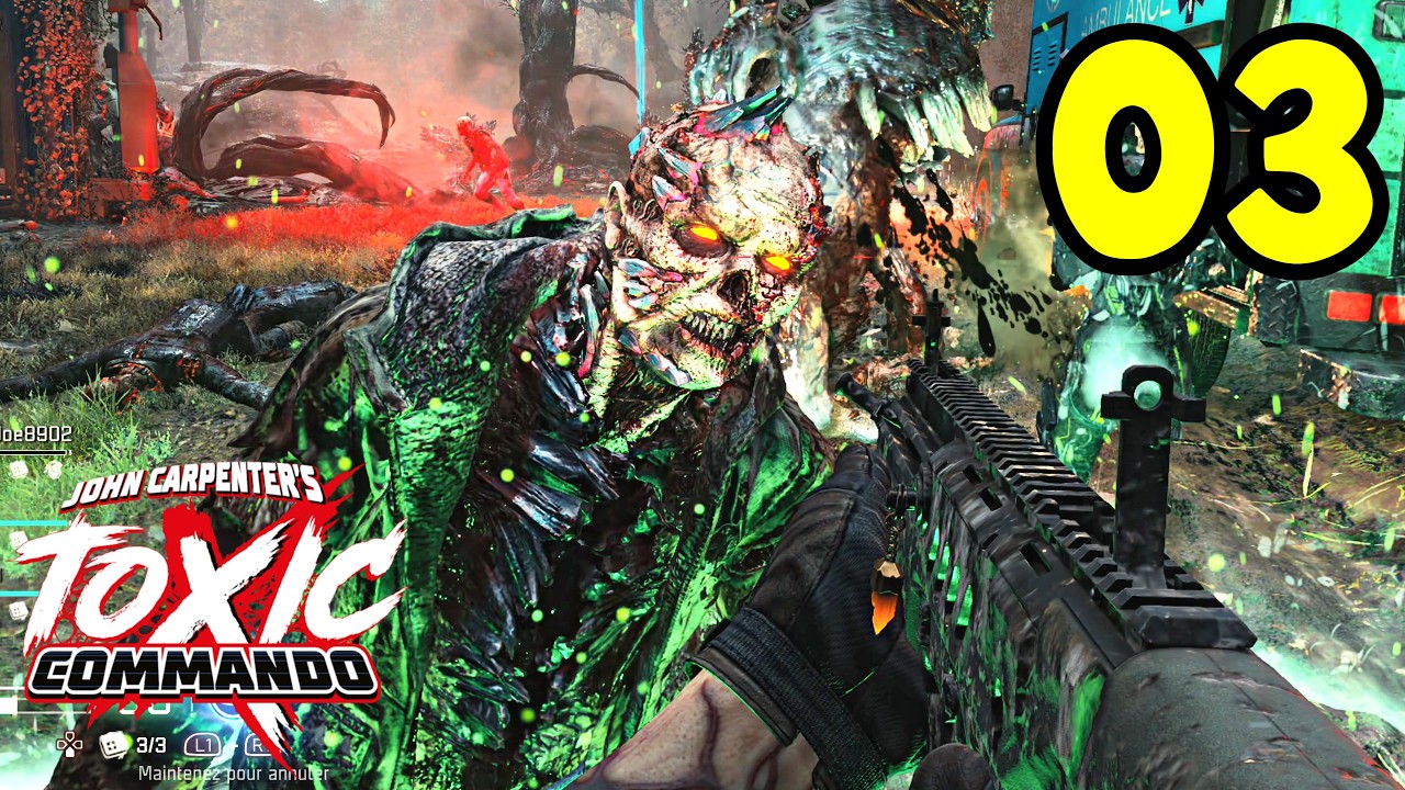 JOHN CARPENTER'S TOXIC COMMANDO #3 - Un Imposant tas de Bourbe ! (LET'S PLAY FR)