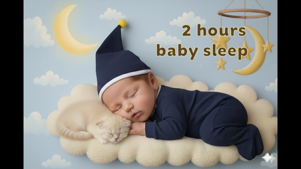 🌙 2 Hours Baby Sleep Music &ndash; Relaxing Lullaby for Deep Sleep #babysleepmusic #lullaby #bedtimemusic