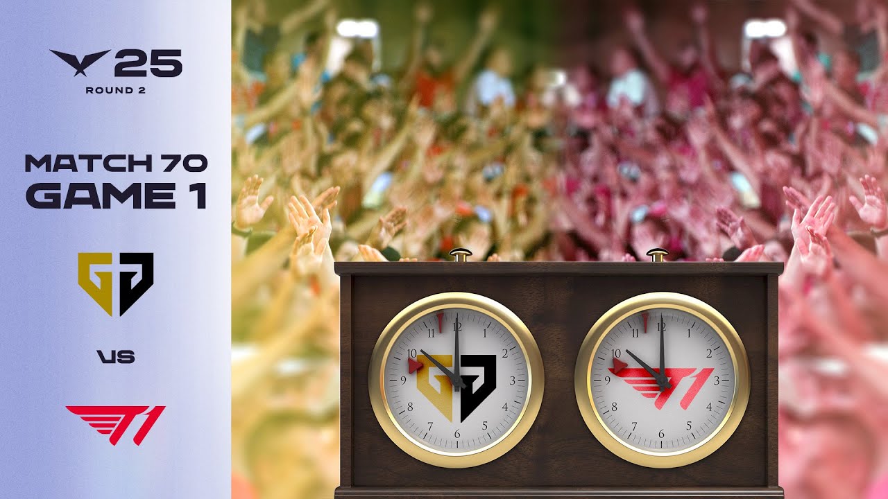 롤파크 관중석: 🤩😫🤩😫🤩😫 | GEN vs T1 게임 1 하이라이트 | 05.18 | 2025 LCK