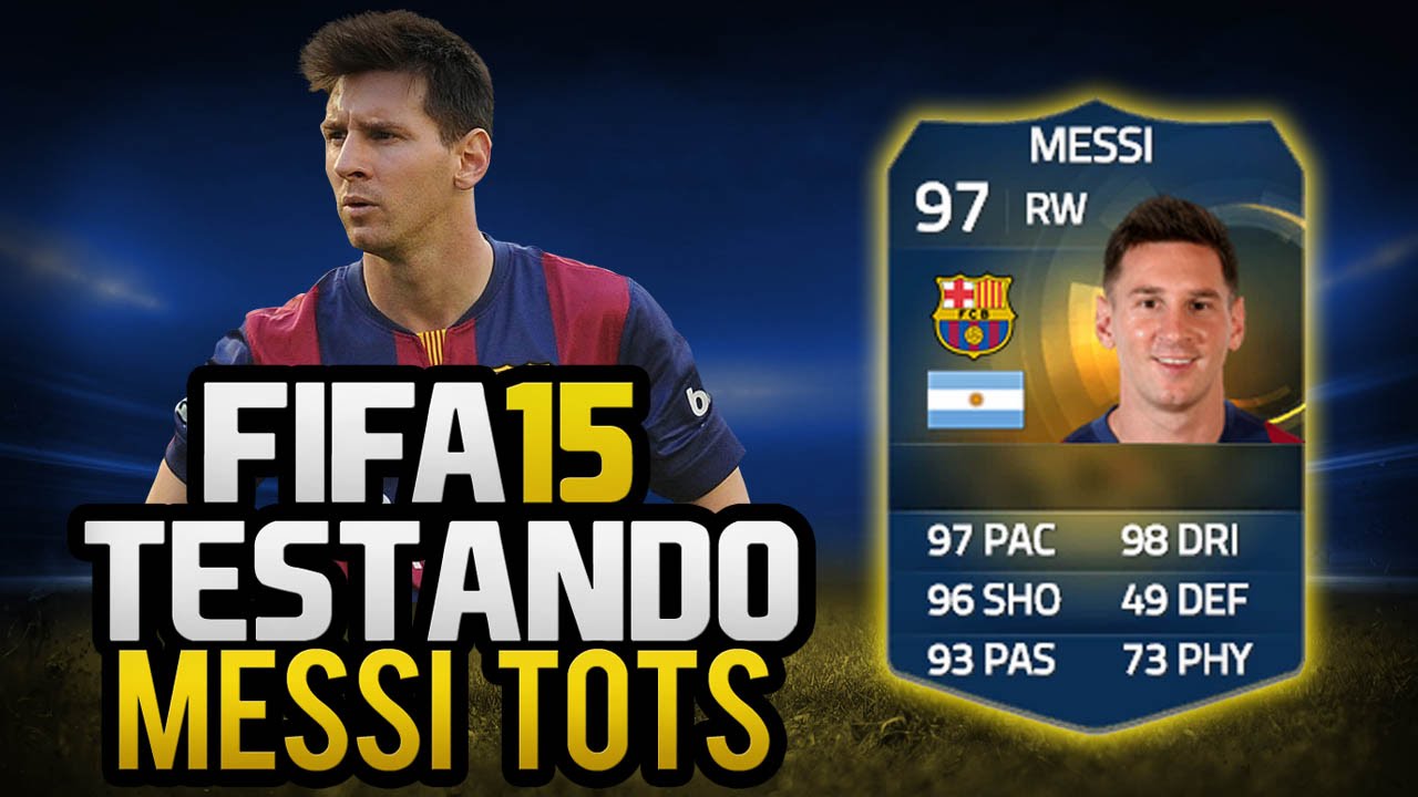 FIFA 15 - Testando o Messi TOTS