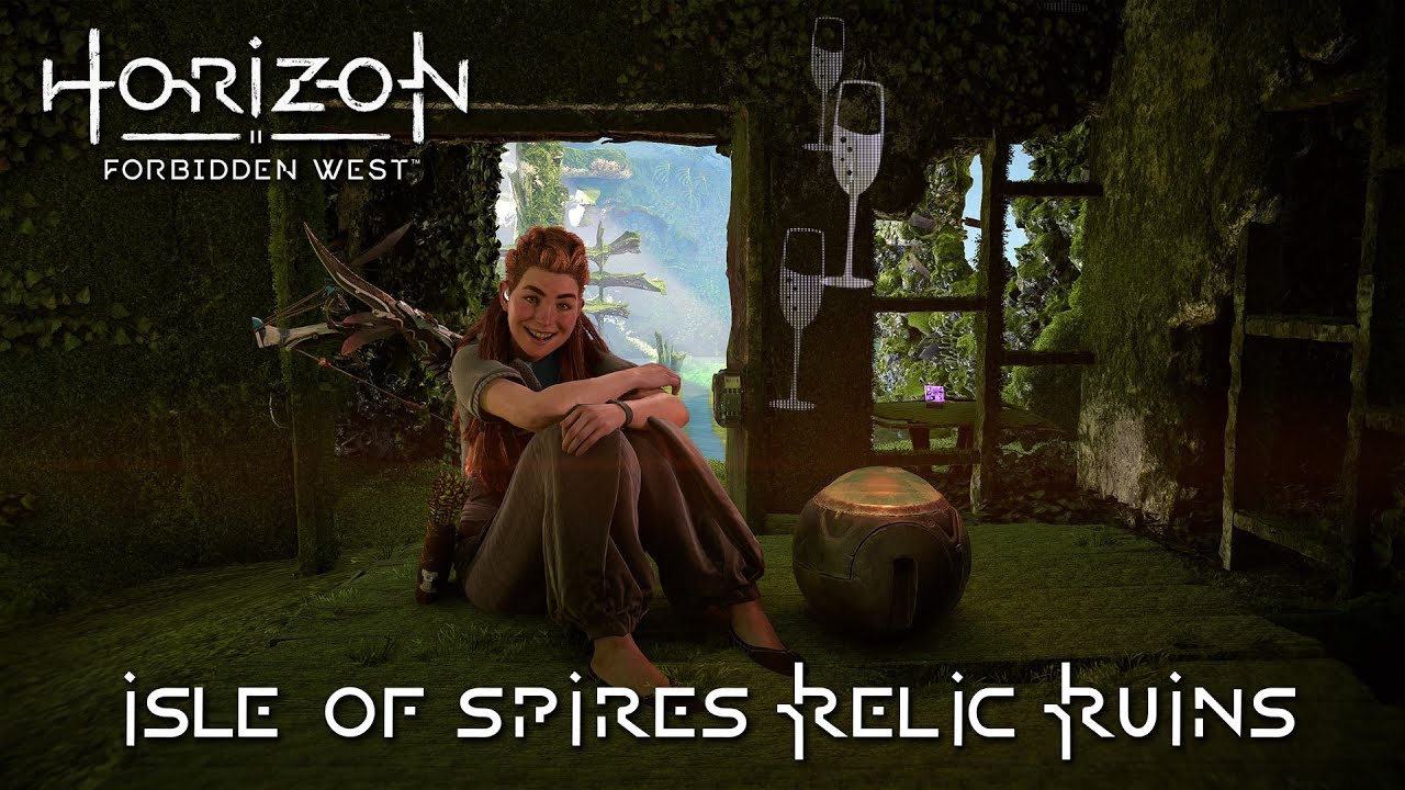 Isle of Spires Relic Ruins - Horizon Forbidden West PS5 Coouge Gameplay