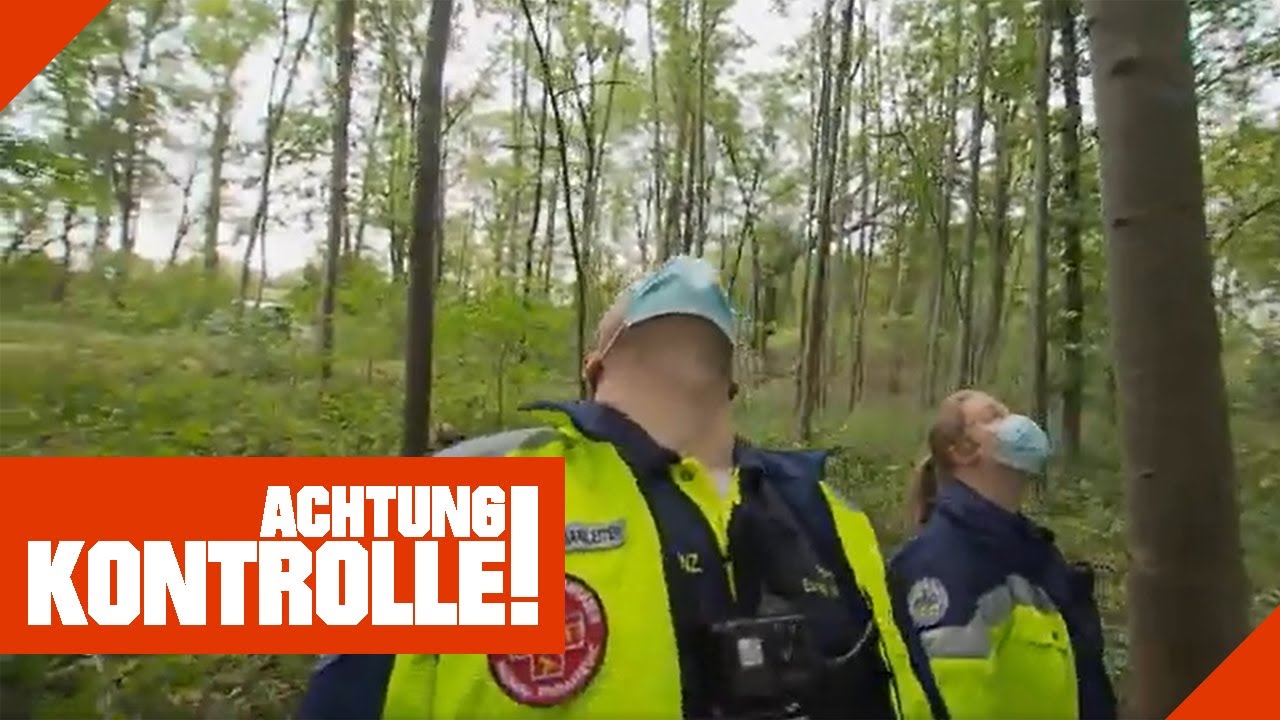 Notfall für Tierretter! Katze sitzt in hohem Baumwipfel fest! | 1/2 | Kabel Eins | Achtung Kontrolle