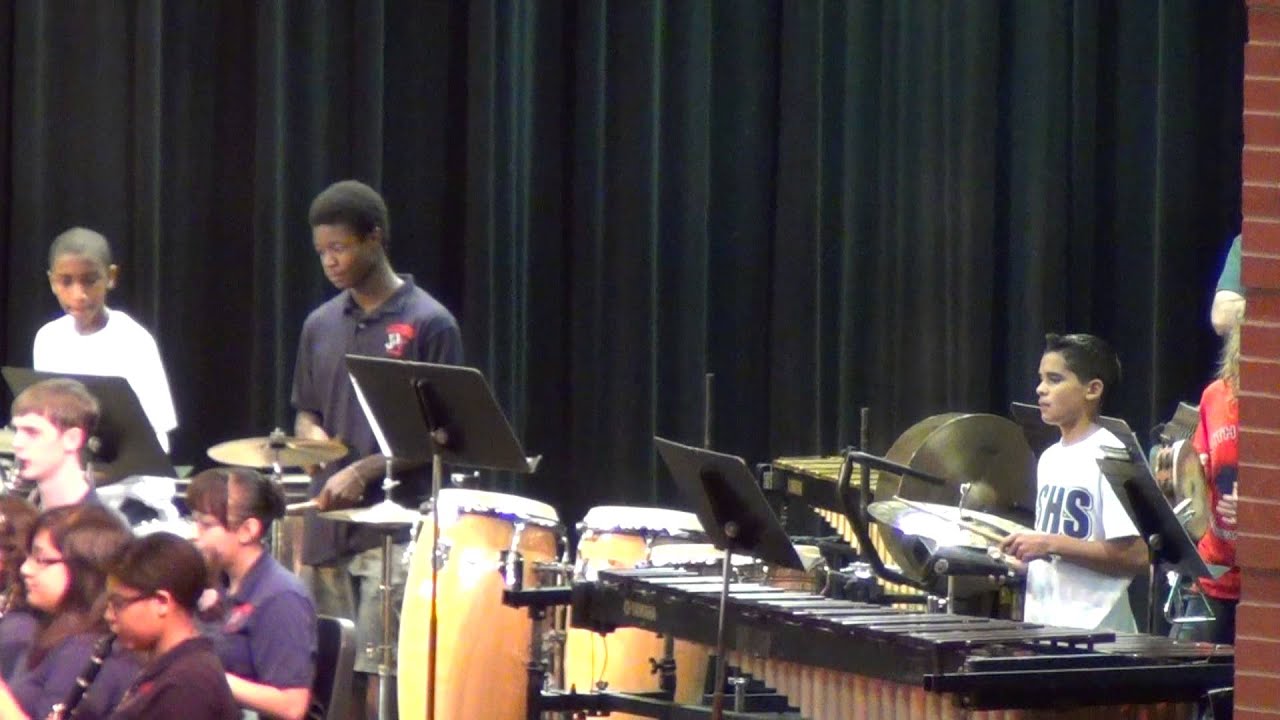 Another One Bites The Dust - CSHS, Hopper/Kahla/Smith MS Side-By-Side Concert 02/12/13