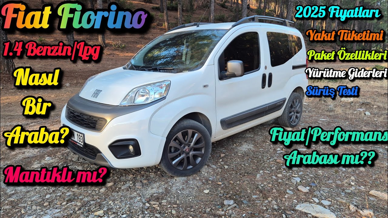 Fiat Fiorino 1.4 Benzin/Lpg Nasıl Bir Araba?FiyatlarıPaket Seçenekleri ve Donanımları Yakıt Tüketimi