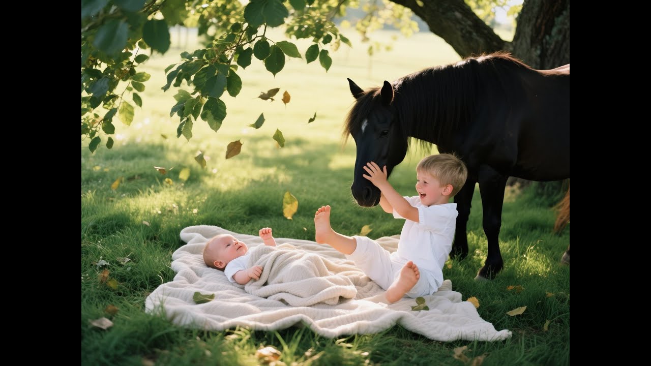 The Black Horse Who Saved a Baby&rsquo;s Life | A True Emotional Story