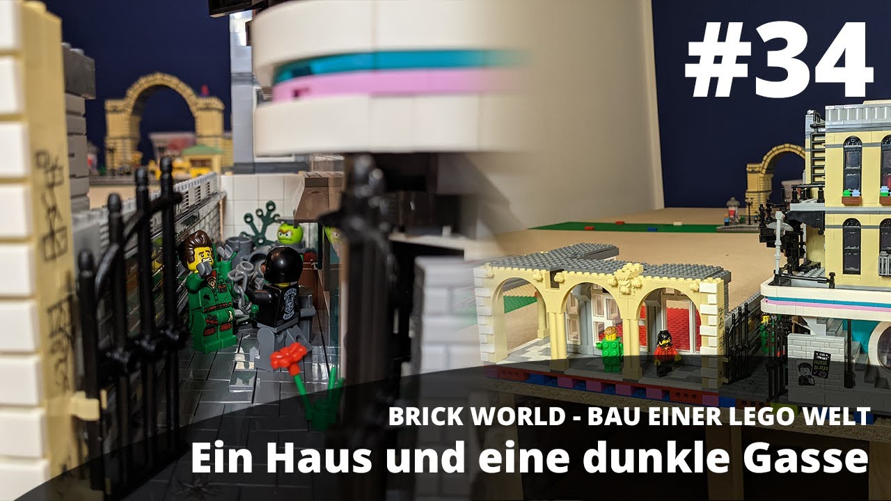 BRICK WORLD LEGO UPDATE (34) • Ein Haus und eine dunkle Gasse