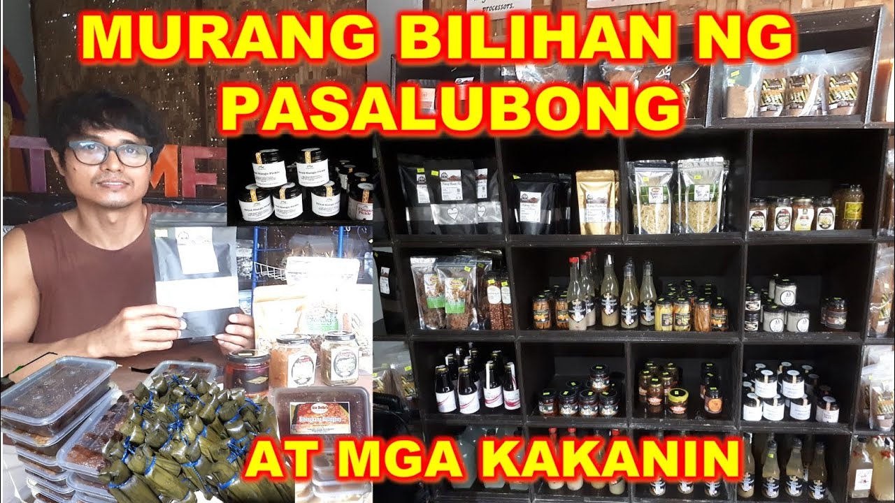 BILIHAN NG MURANG PASALUBONG AT MGA KAKANIN