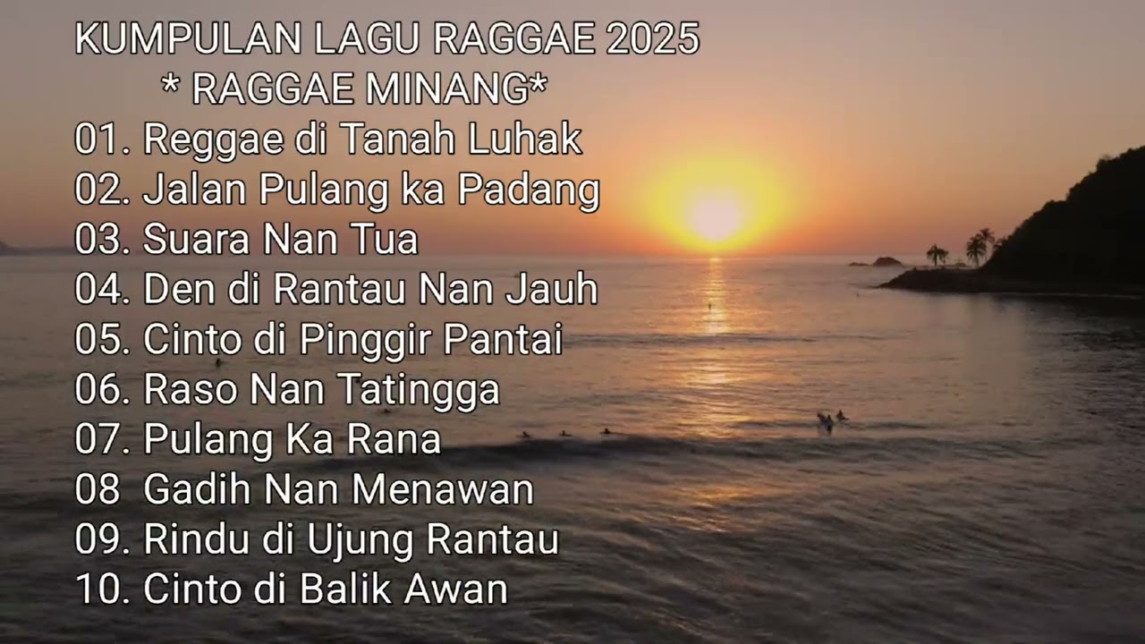 1 Jam Kumpulan Lagu Reggae 2025 | Raggae Minang