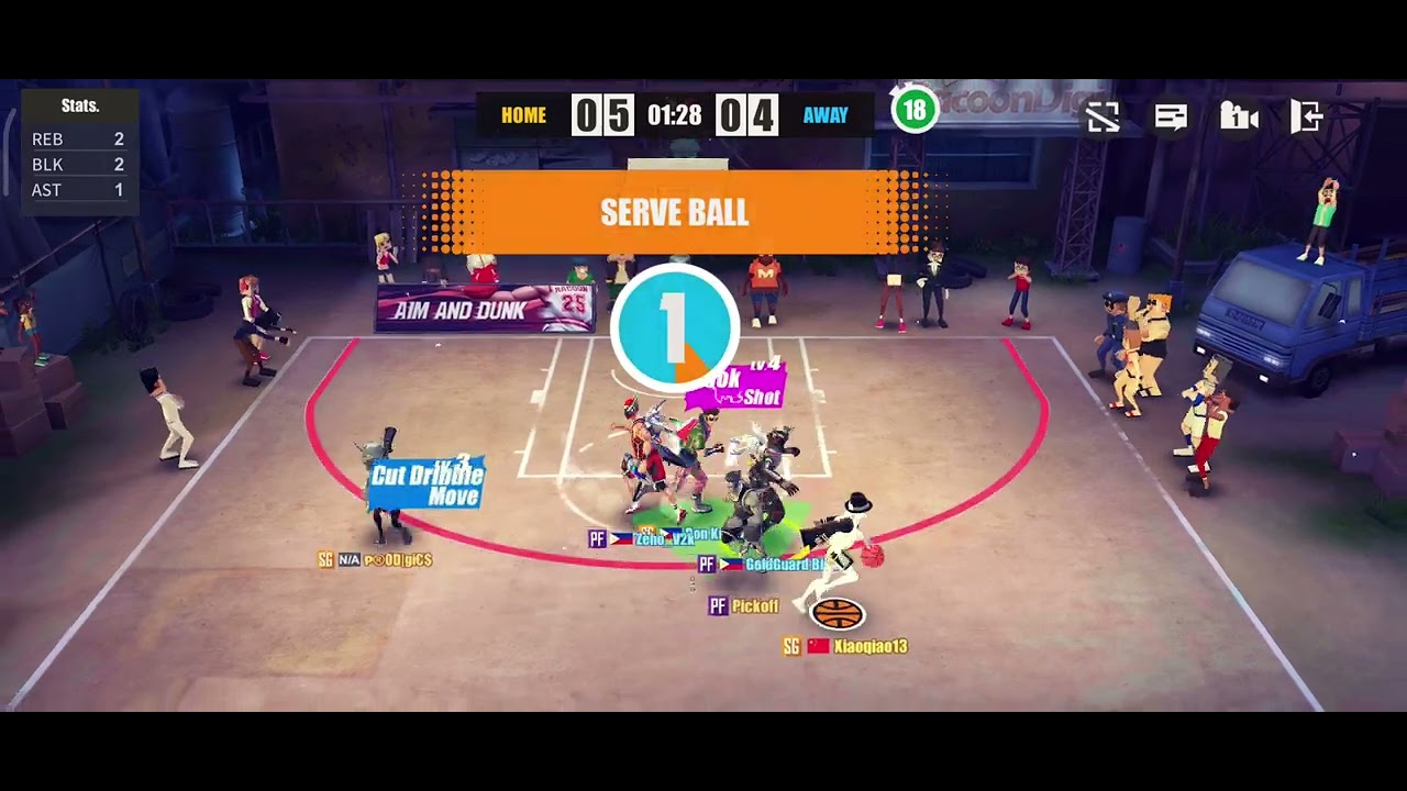 Streetball AllStars - Speed Nikolai In Action!!