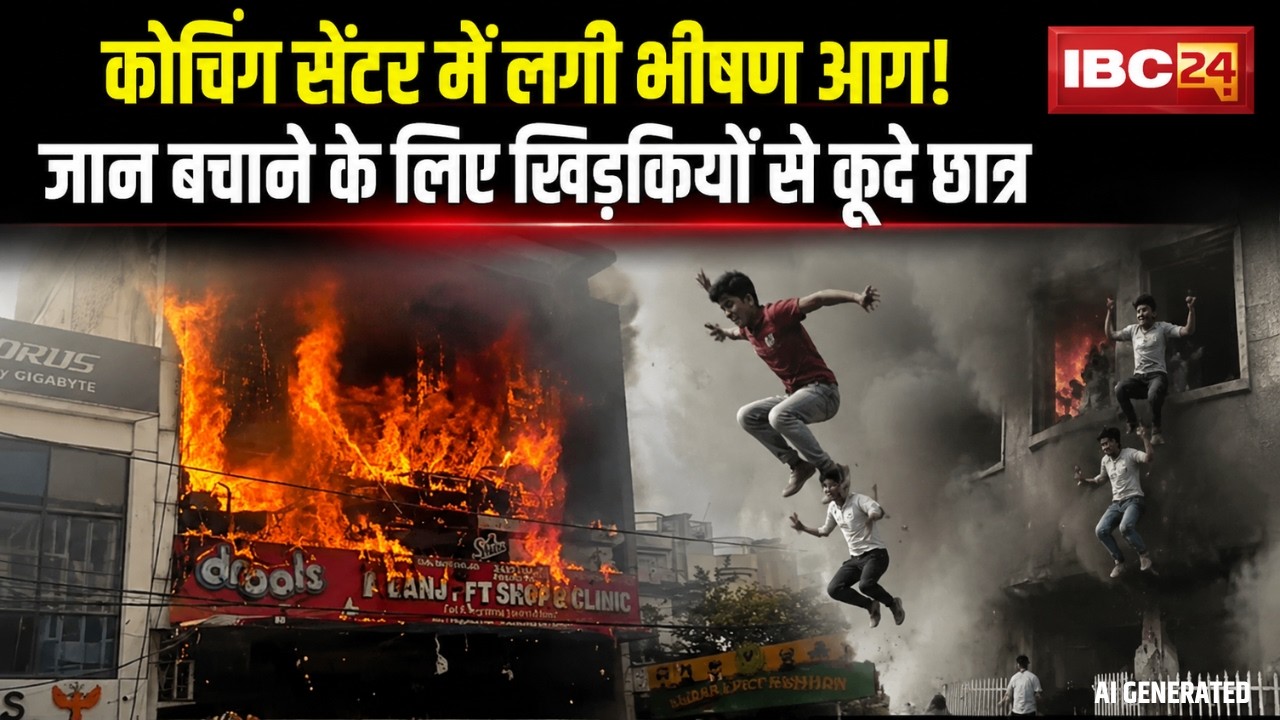 Lucknow Coaching Center Fire: Massive blaze at Aliganj center; students jump to escape