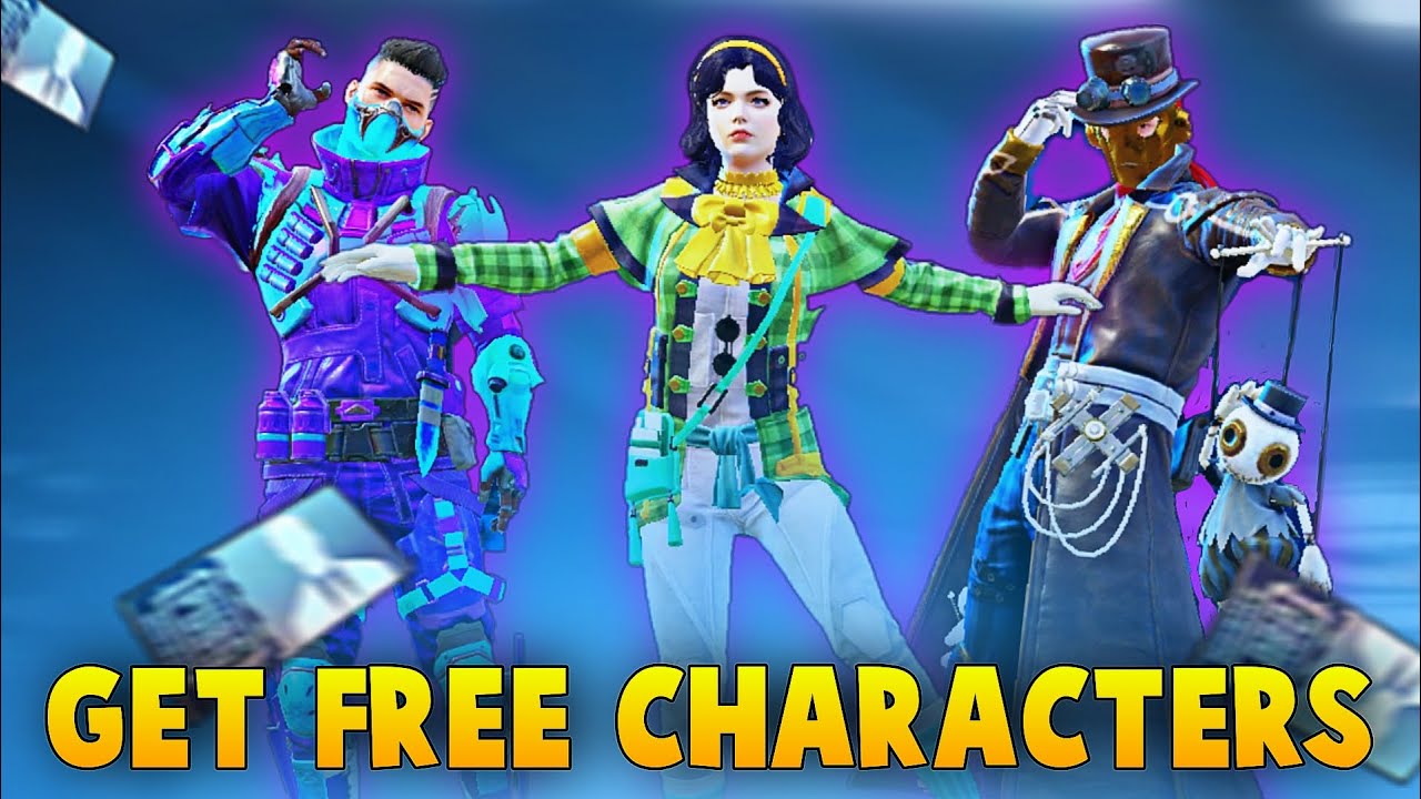 Get Free 1750 Character Voucher | How to Buy Andy,Carlo,Anna Character For Free 😱
