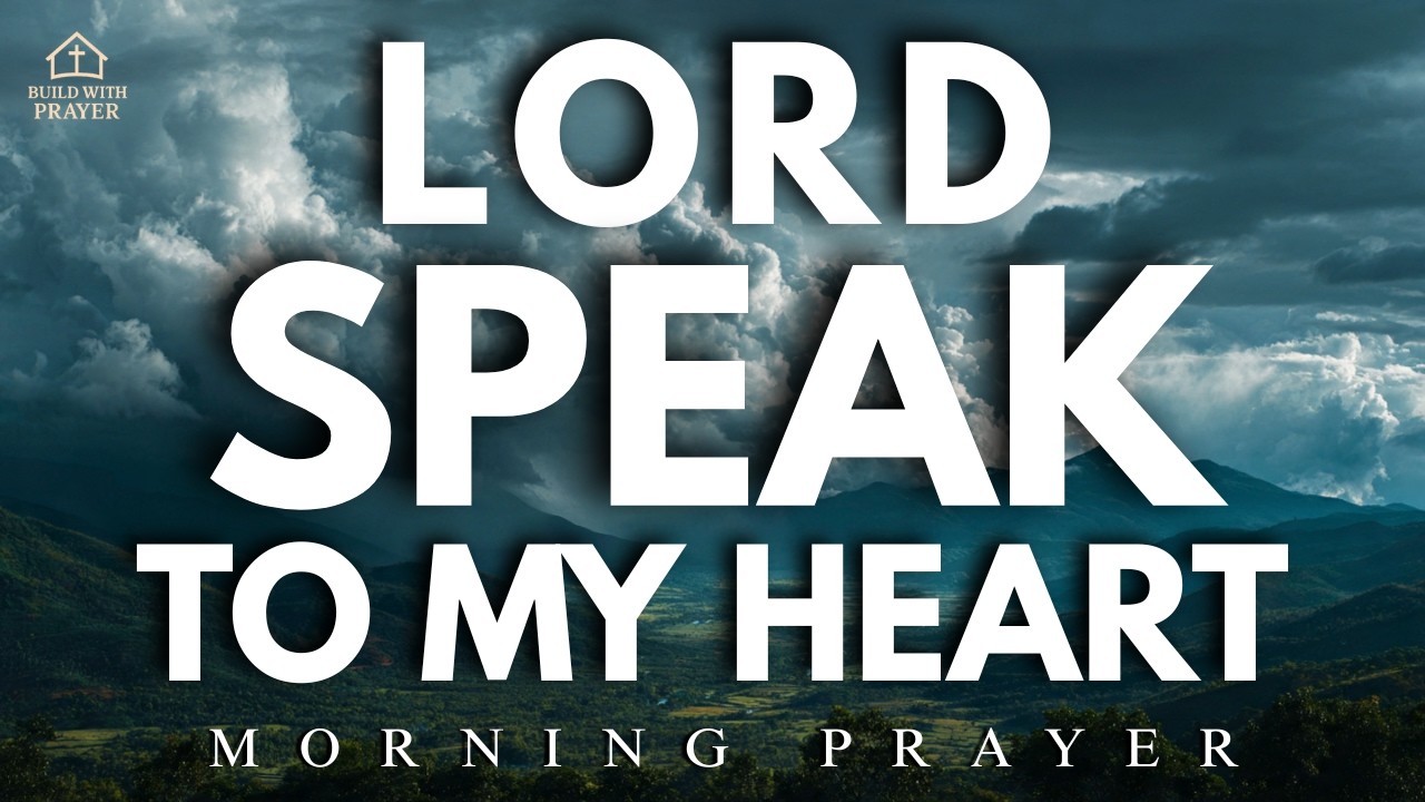God Is Speaking to You Right Now | Powerful Prayer to Hear His Voice  #prayer #shorts #morningprayer