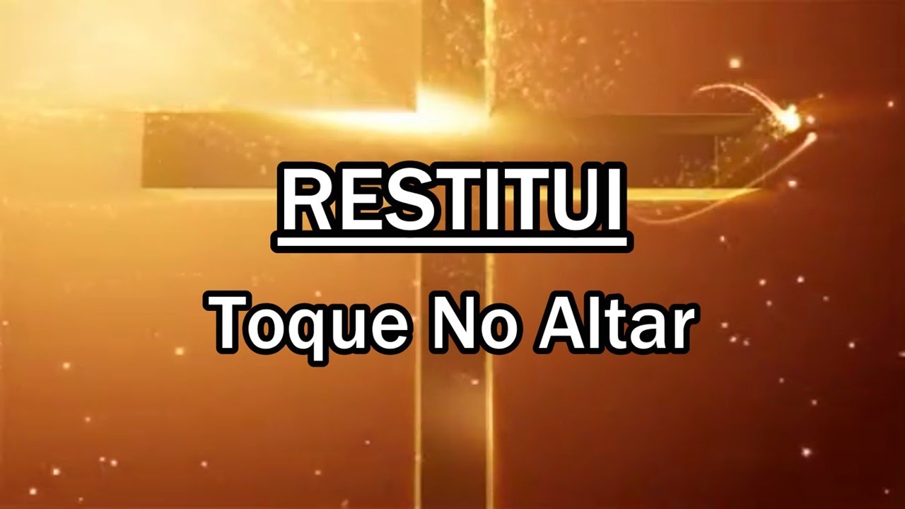 RESTITUI   Toque no Altar LEGENDADO