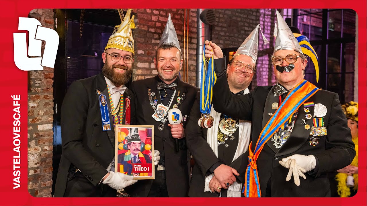 D'n Dreumel, Dorothé Cox, Koen Versleijen en Joop Aerdts te gast in Vastelaovescafé