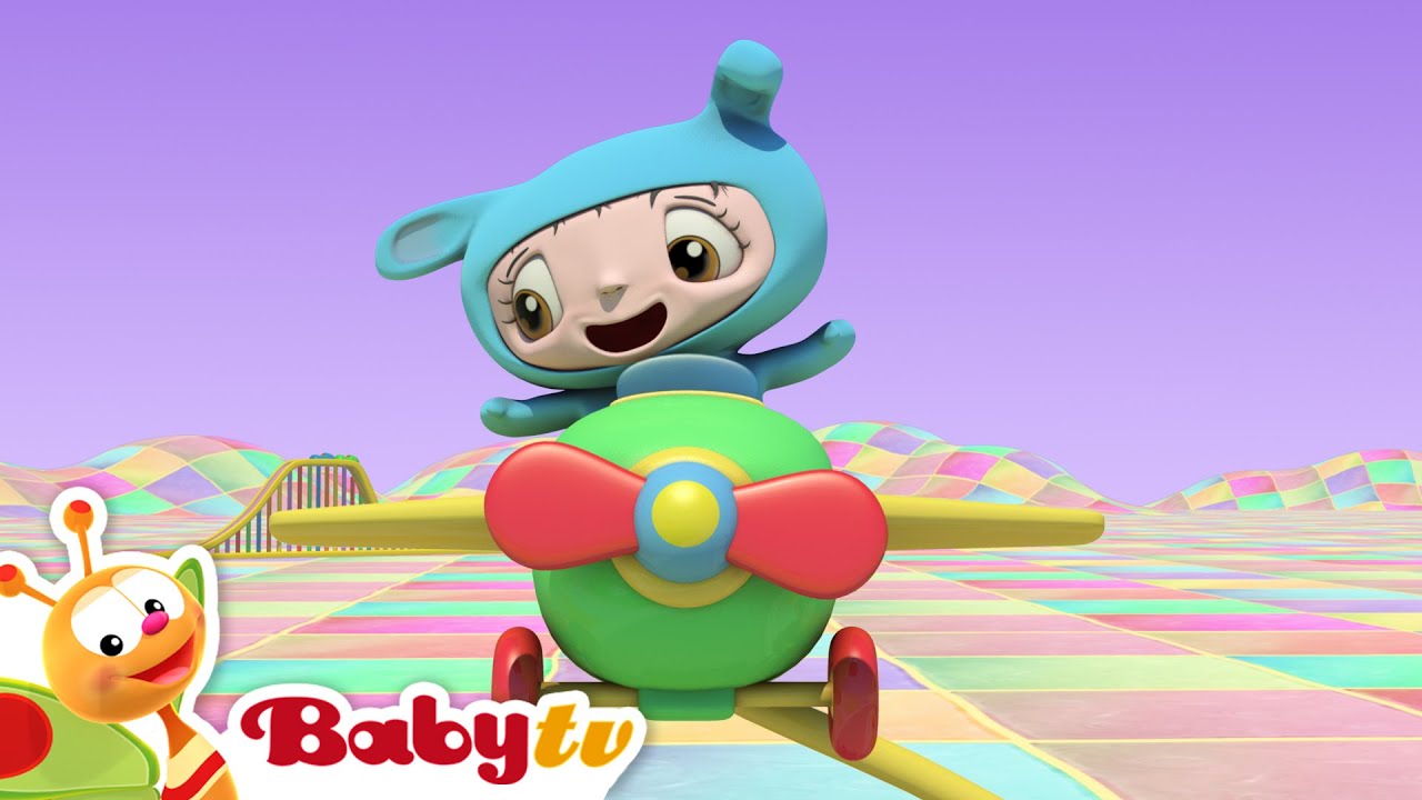 Volez dans le ciel avec des nuages ⛅​ Terrain de jeu magique 🎡✨ dessins animés @BabyTVFR