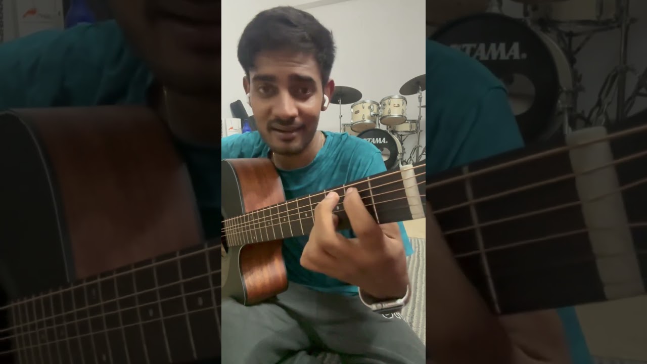 Power of chromatics .. Fingerstyle basic guitar lesson by Amit Sharma