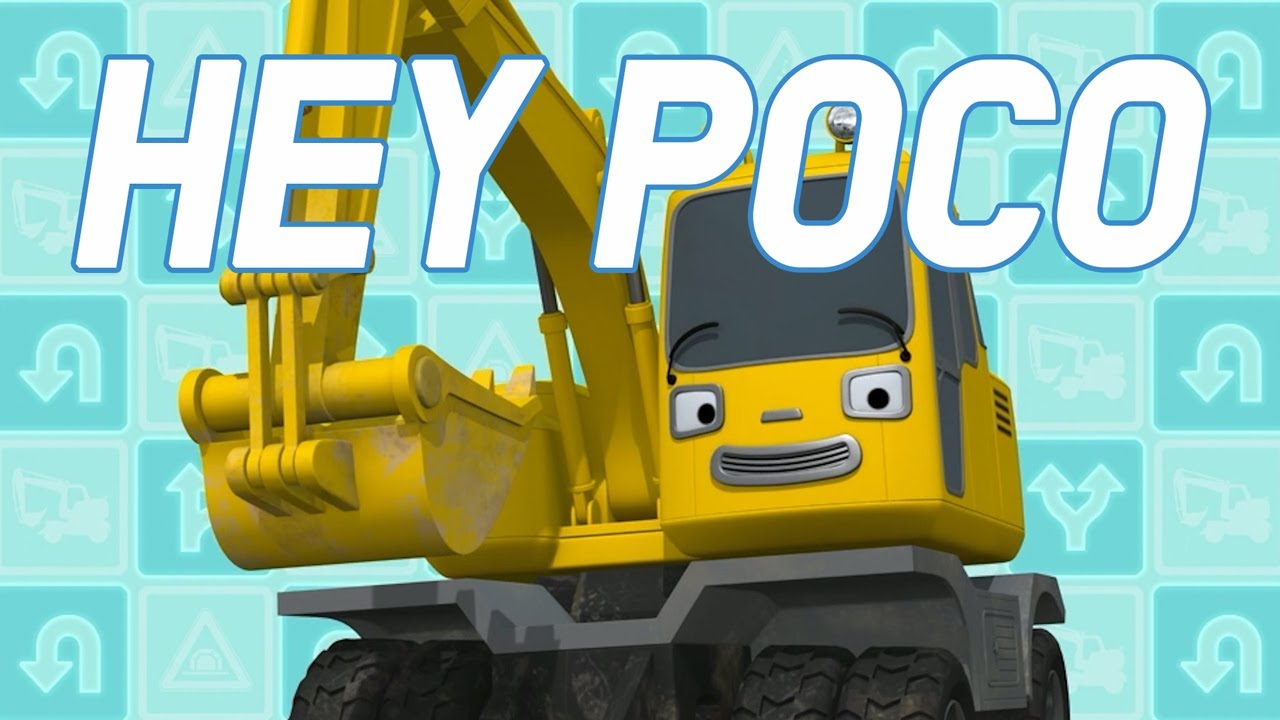 HEY POCO | Strong Heavy Vehicles Theme Song | Hey Tayo Songs Series | Tayo the Little Bus