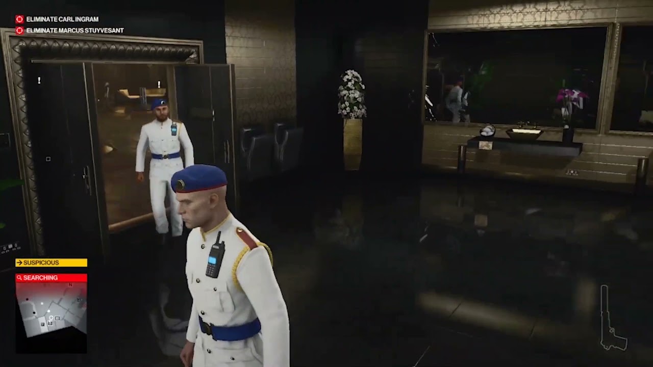 hitman strategy 2 (100 bodies in the bathroom trick)