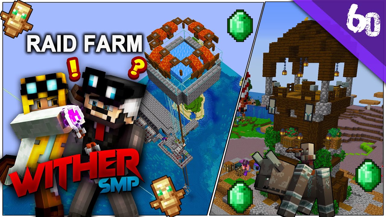 RAID FARM 1.16 + SHOP | WitherSMP | S5 | E9