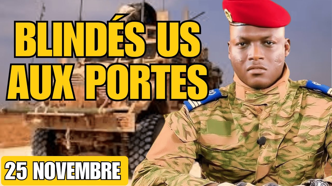POURQUOI LES BLINDÉS US S’AMASSENT-ILS À LA FRONTIÈRE DU BURKINA ? CE QUE PERSONNE N’OSE