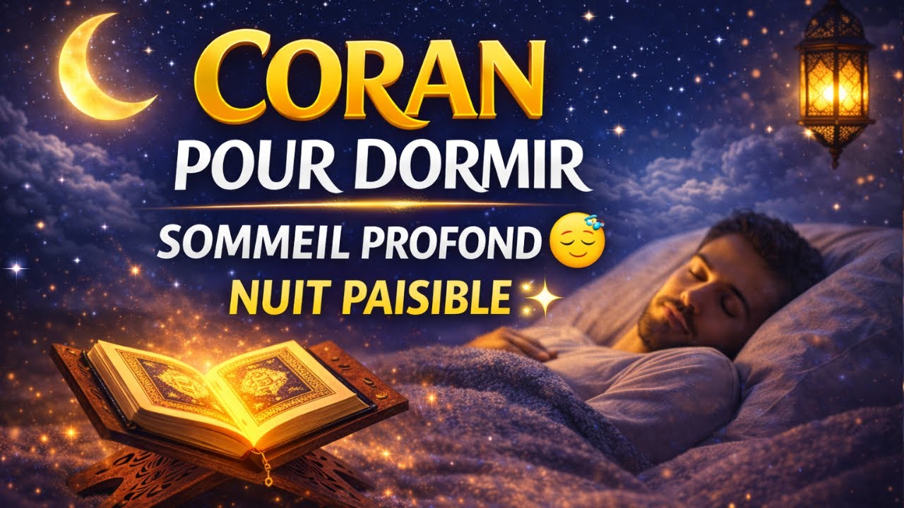 Coran pour le sommeil profond 😴 Doua islam