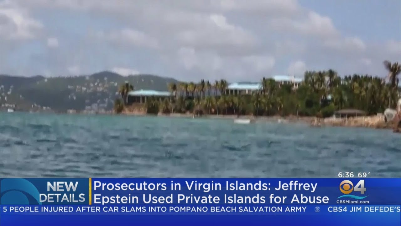 Virgin Islands Files Lawsuit Against Jeffrey Epstein's Estate