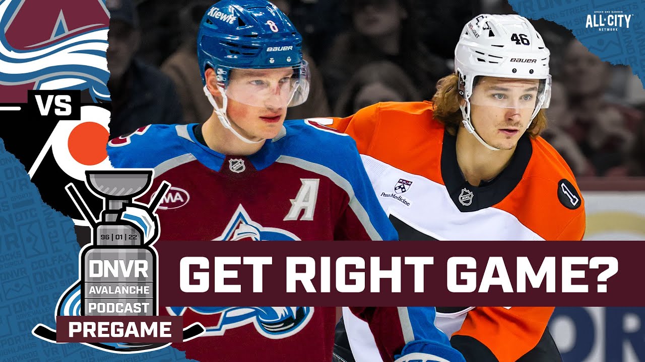 Can Makar and the Colorado Avalanche finish homestand strong against Philadelphia Flyers?