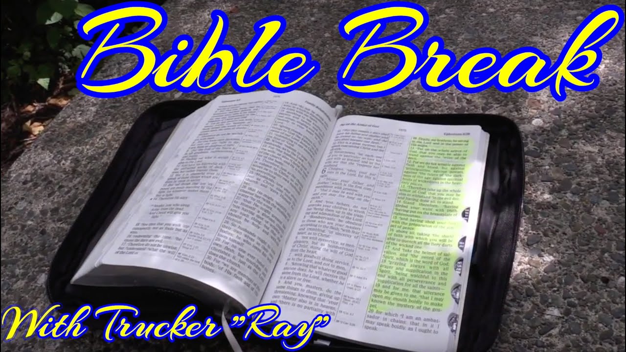 Bible Break - Fret Not Thyself Because Of Evildoers (Psalm 37)