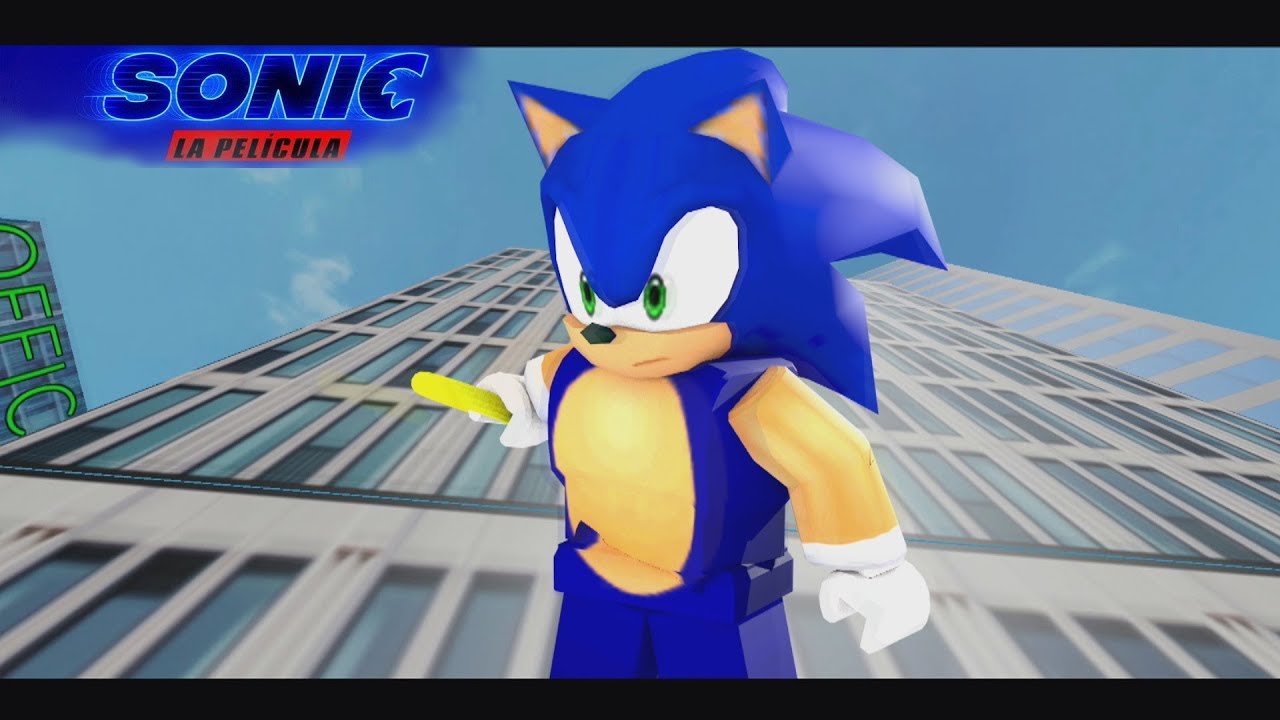 Sonic la Pelicula trailer  Roblox Animación - Fanmade