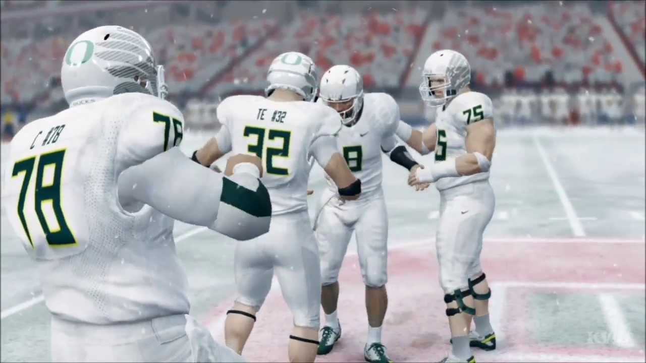 NCAA Football 14 - Stanford Cardinal vs. Oregon Ducks Gameplay [HD]