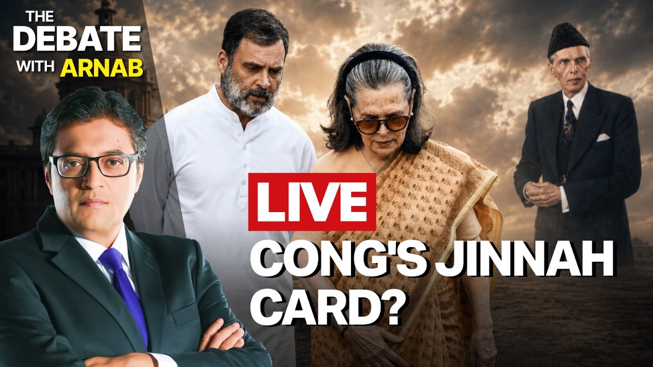 Debate With Arnab LIVE: Congress Follows Jinnah Line, Won&rsquo;t Sing Vande Mataram