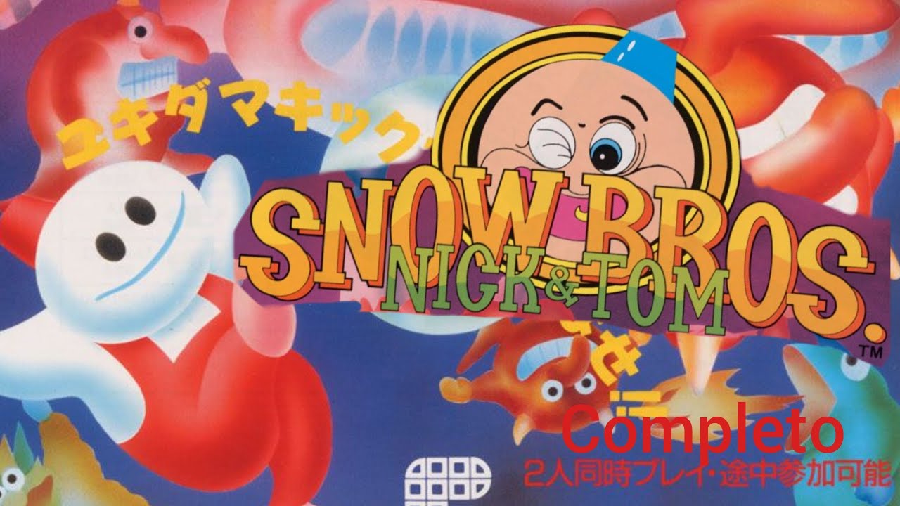 Snow Bros en android GAMEPLAY completo