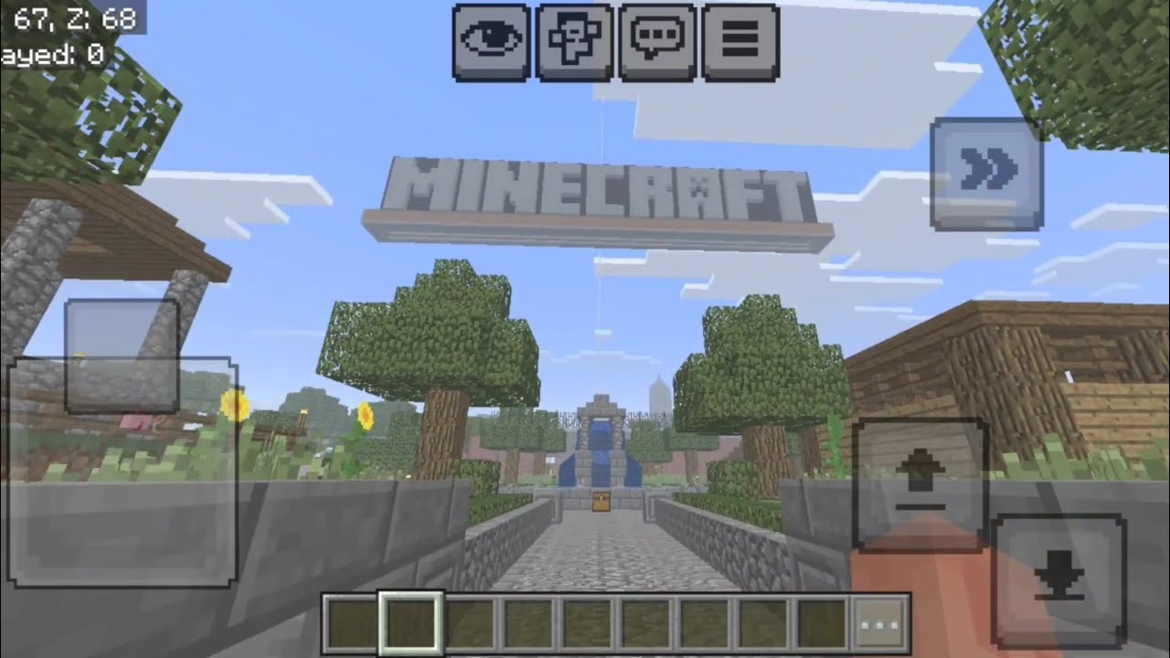 My Blind Experience With The Legacy Console Edition Tutorial World (Recreation) MCPE