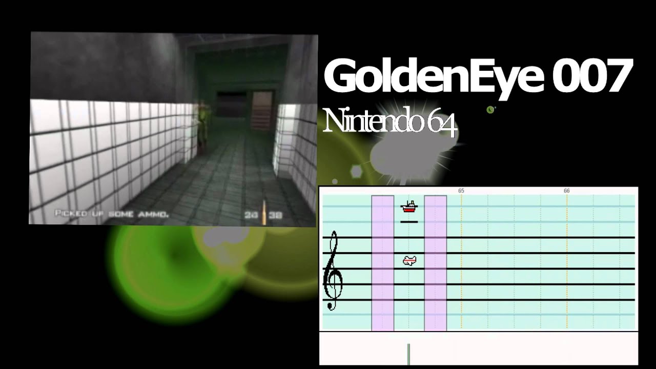 GoldenEye 007: Facility on Mario Paint Composer