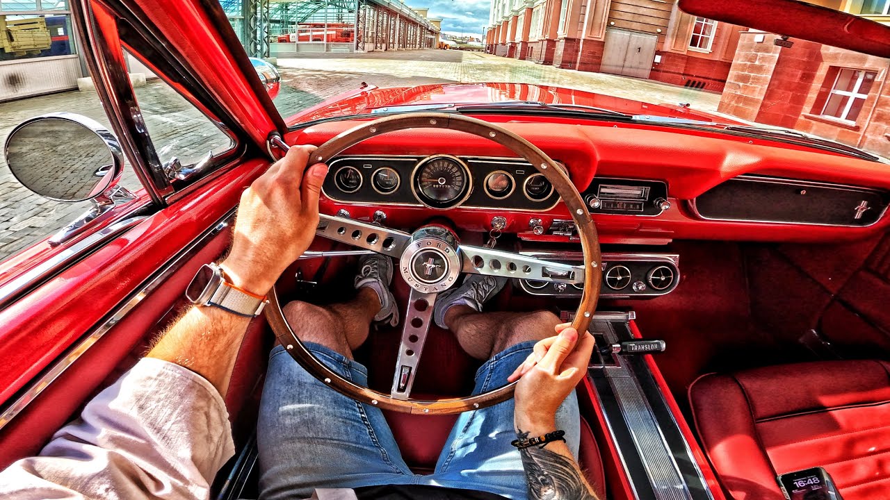 1966 Ford Mustang (1st gen) 3.3 AT - ТЕСТ-ДРАЙВ ОТ ПЕРВОГО ЛИЦА