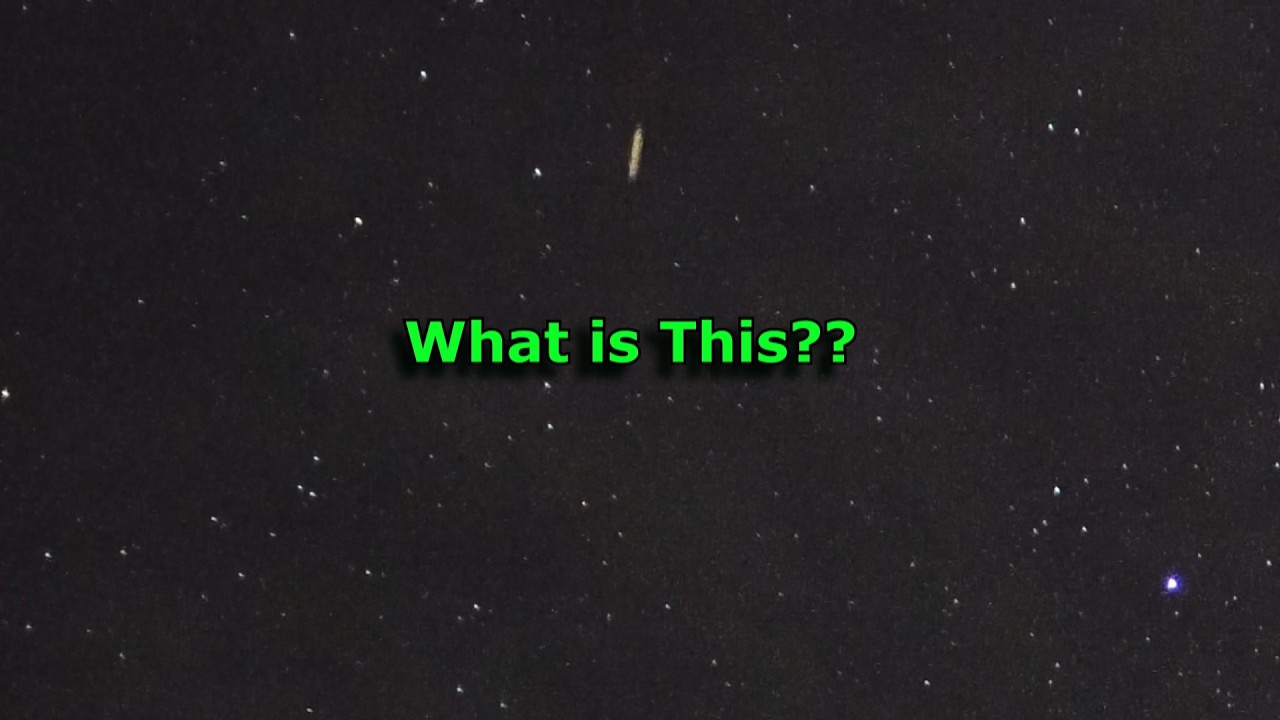 The Raw footage in 4K of something seriously weird in the night sky