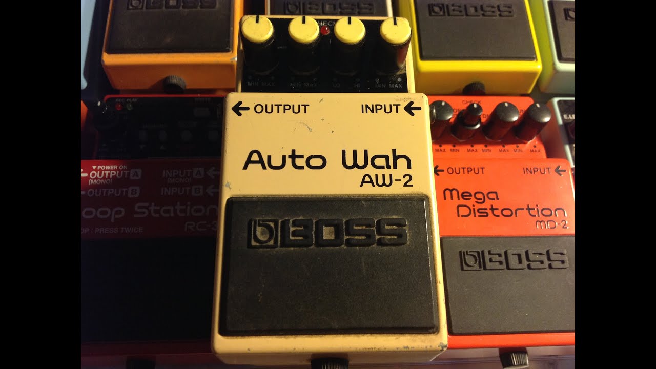 Boss Pedal Review 68: AW-2 Auto Wah