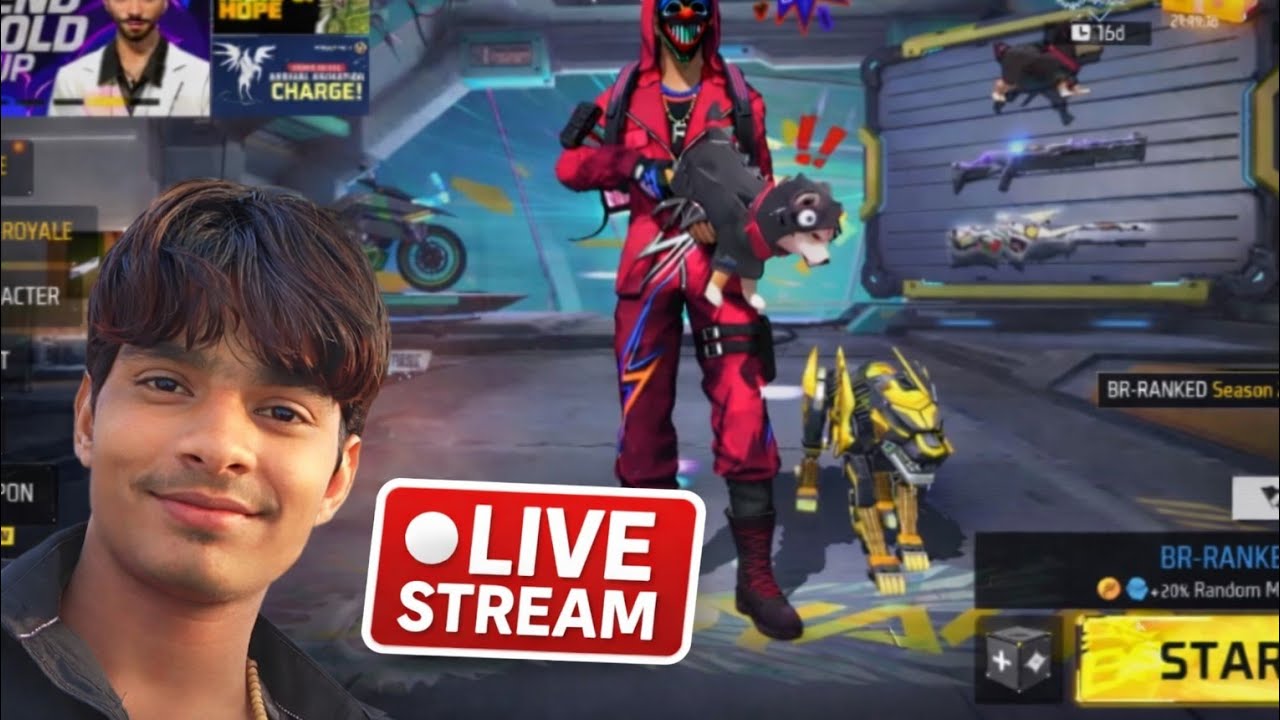 Free Fire MAX Live 🔥 | Medium Gameplay Noob to Pro😱😱