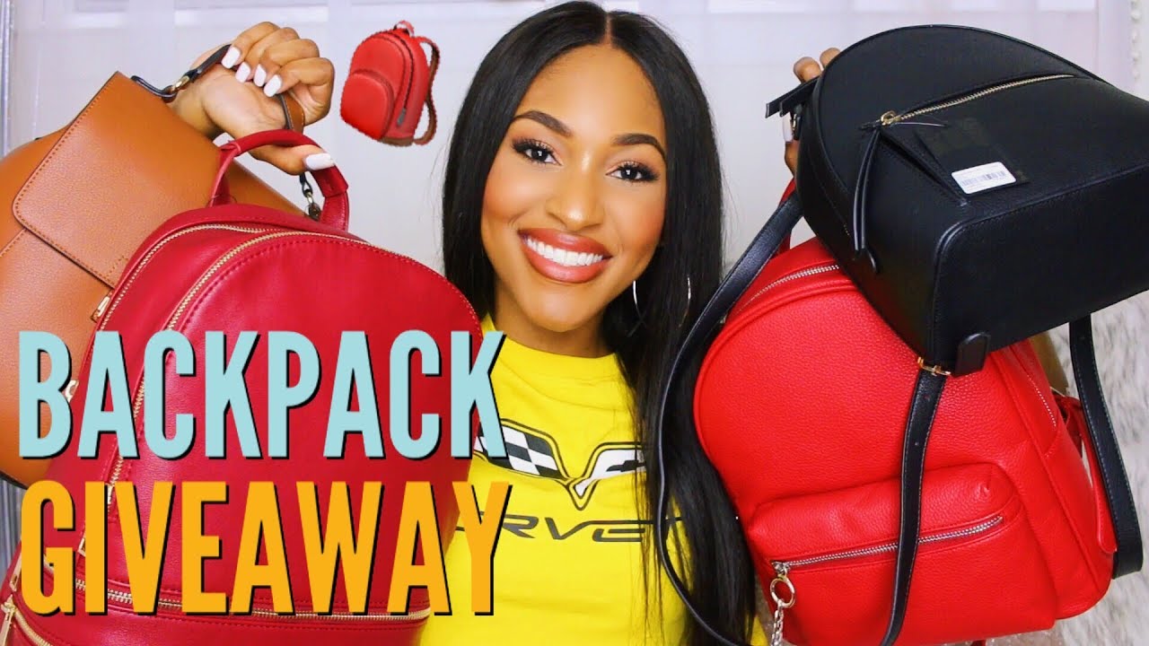 4 School Backpacks Giveaway HUGE Back To School GIVEAWAY