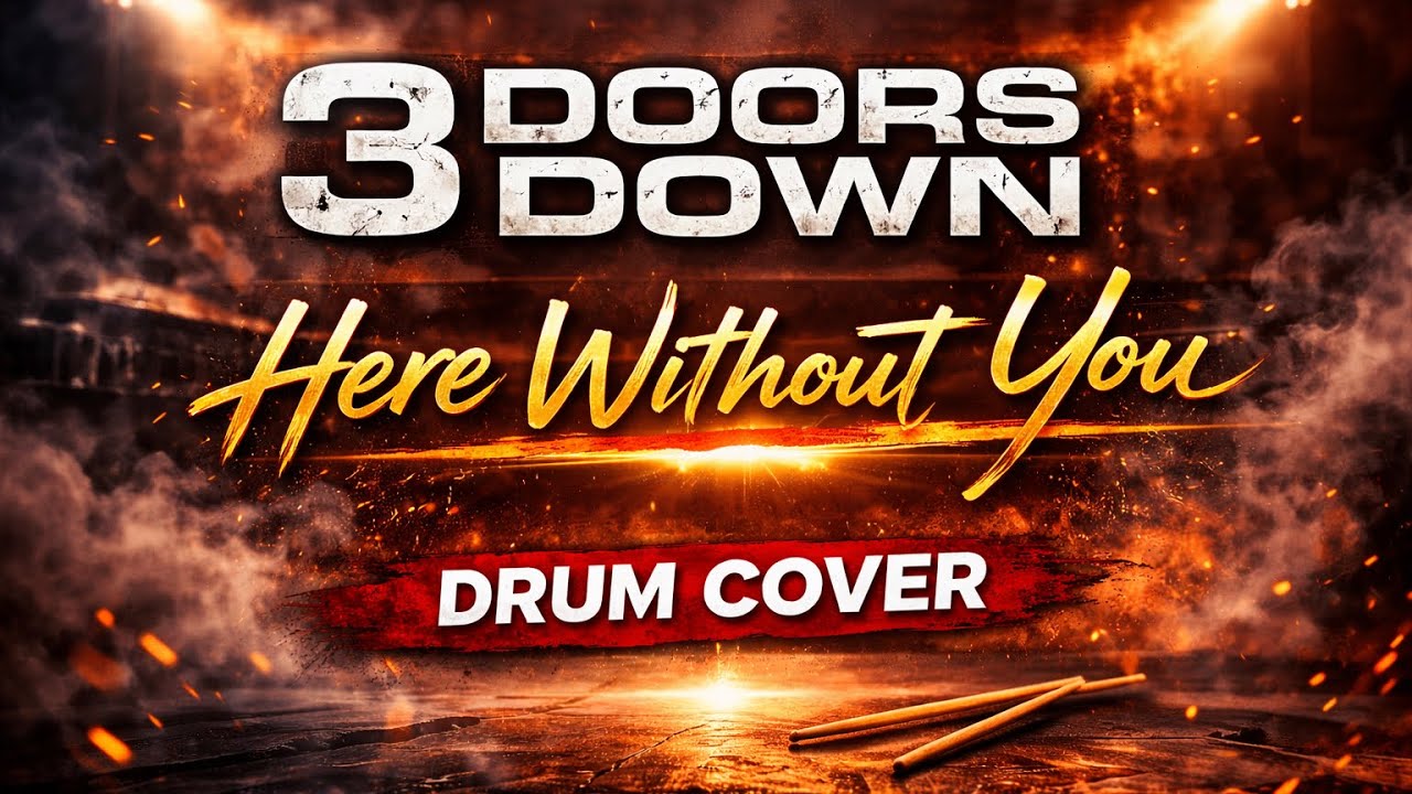 3 Doors Down - Here Without you  ( Drum Cover ) 