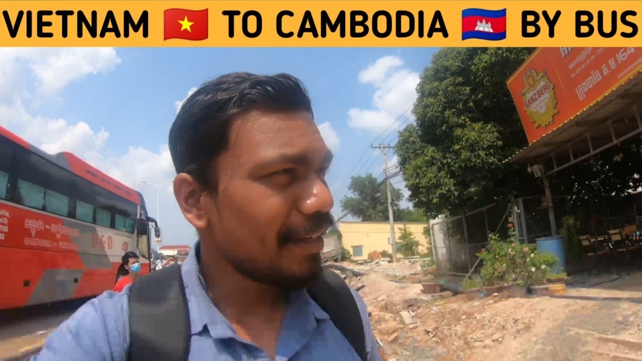 Land border crossing from Vietnam to Cambodia