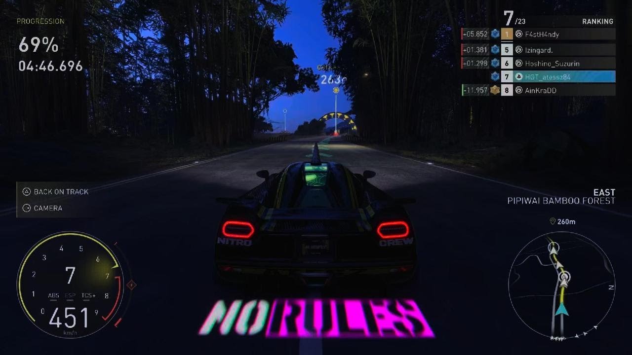 THE CREW MOTORFEST grand race win.